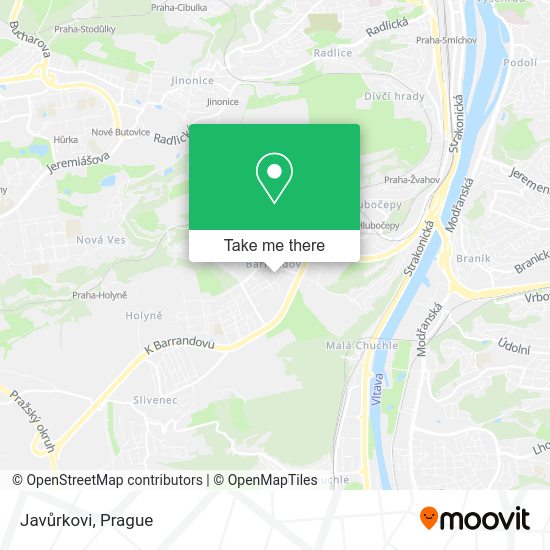 Карта Javůrkovi