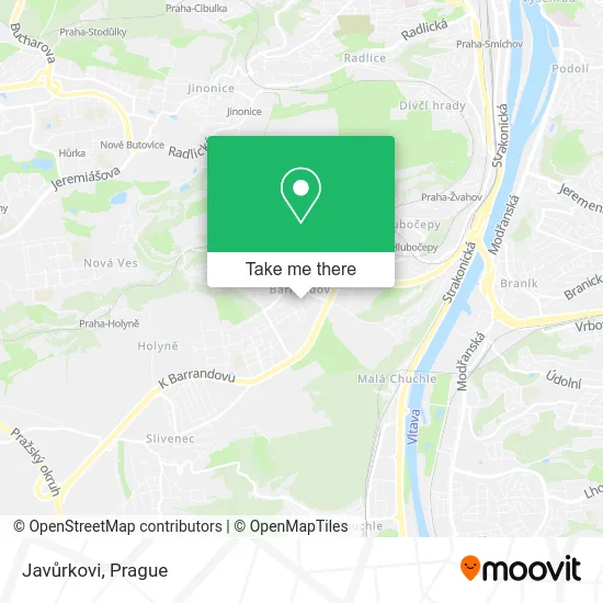 Карта Javůrkovi