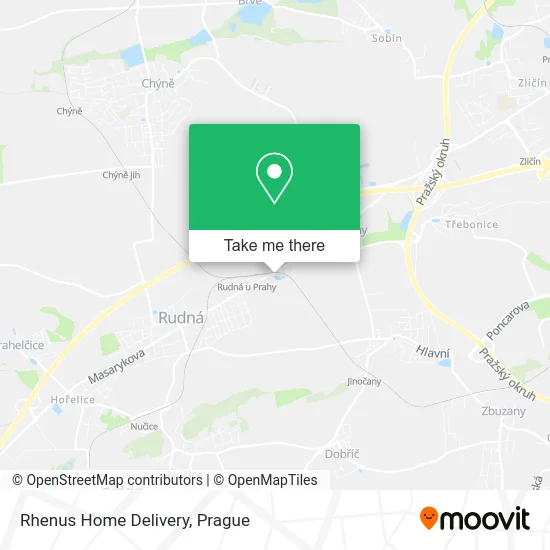 Карта Rhenus Home Delivery