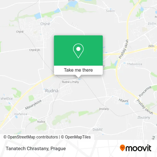 Карта Tanatech Chrastany