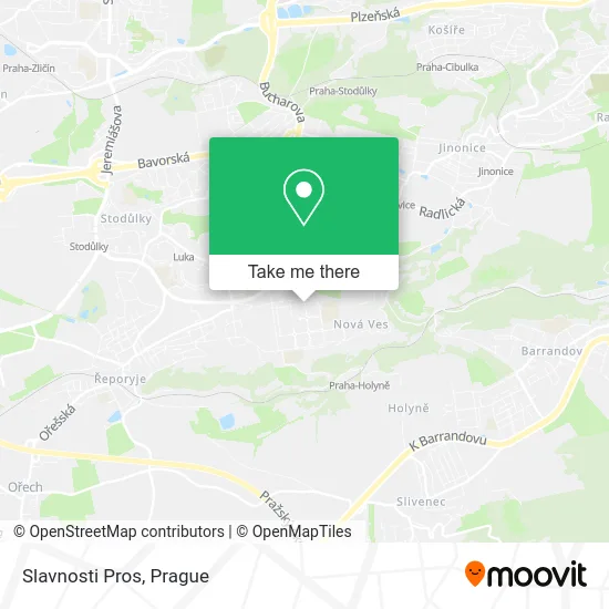 Карта Slavnosti Pros