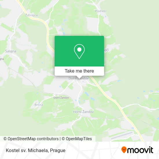 Карта Kostel sv. Michaela