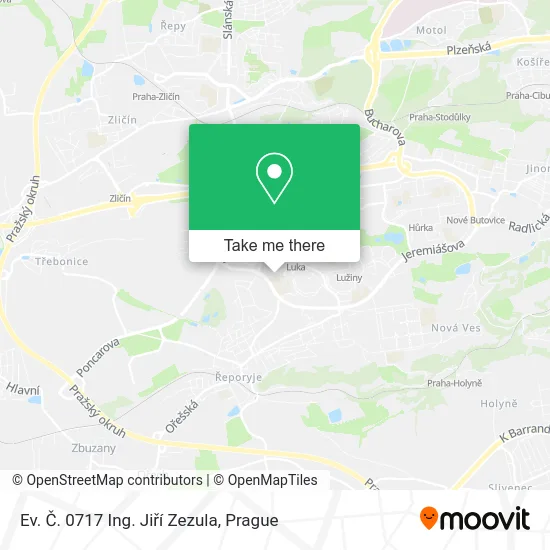 Ev. Č. 0717 Ing. Jiří Zezula map