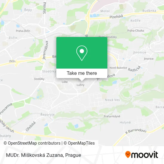 Карта MUDr. Miškovská Zuzana