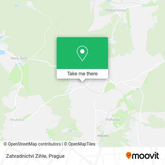 Карта Zahradnictvi Zihle