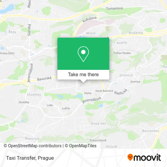 Карта Taxi Transfer