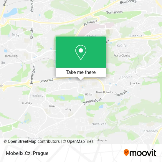 Карта Mobelix.Cz