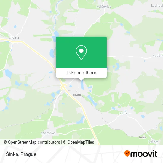 Карта Šínka