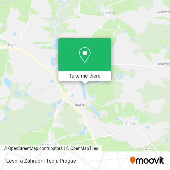 Карта Lesni a Zahradni Tech