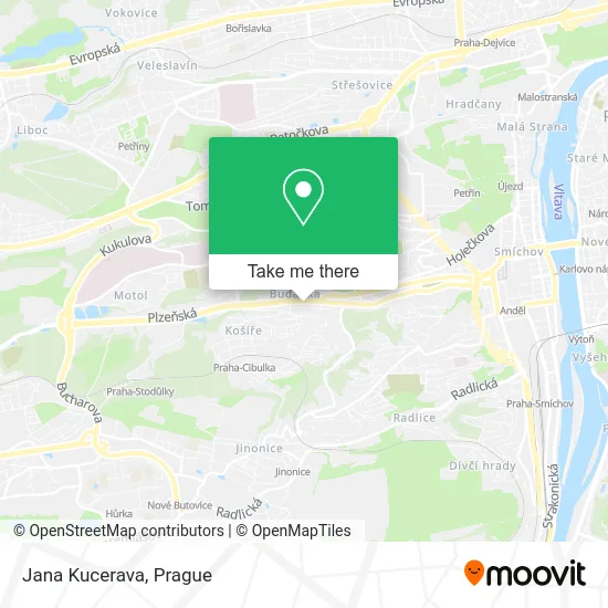 Карта Jana Kucerava