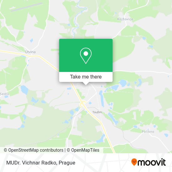 Карта MUDr. Vichnar Radko