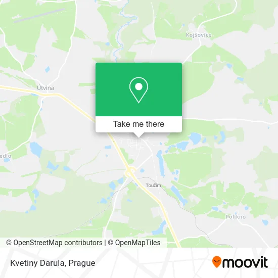 Карта Kvetiny Darula