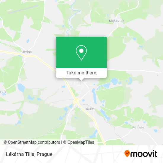 Карта Lékárna Tilia