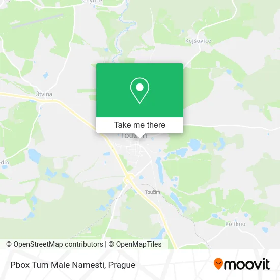 Карта Pbox Tum Male Namesti