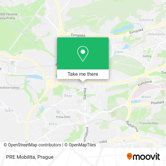 Карта PRE Mobilita