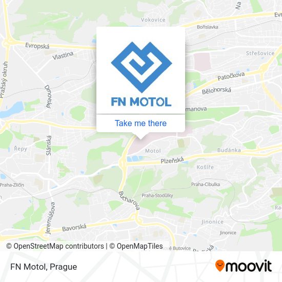 Карта FN Motol