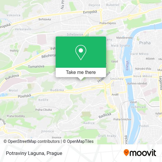 Карта Potraviny Laguna