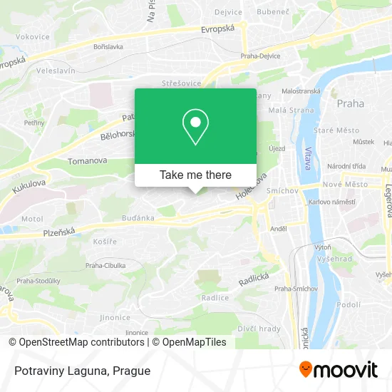 Карта Potraviny Laguna