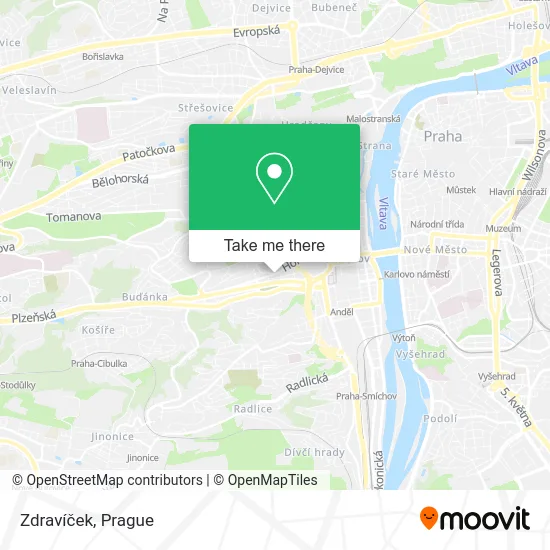 Карта Zdravíček