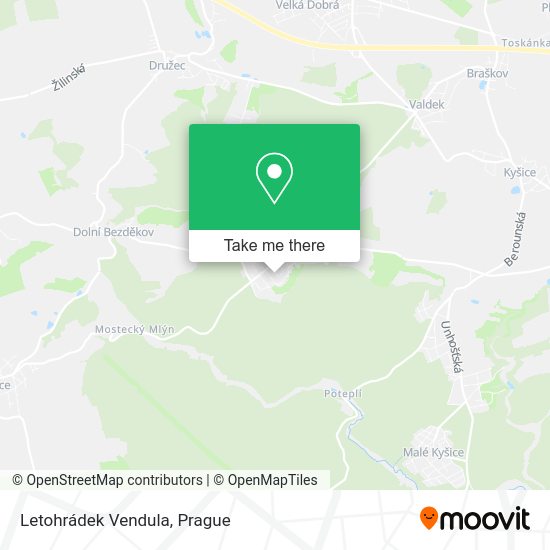 Карта Letohrádek Vendula