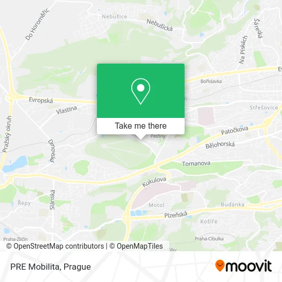 Карта PRE Mobilita