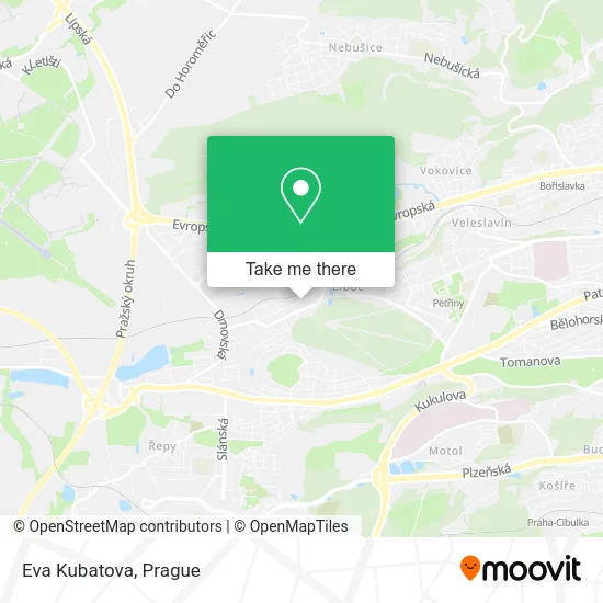 Eva Kubatova map