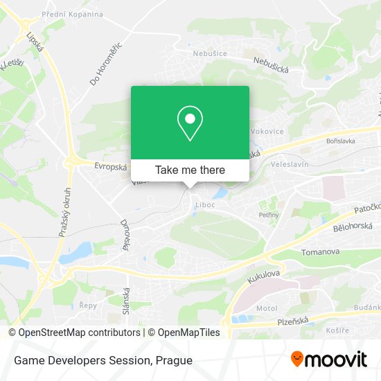 Карта Game Developers Session