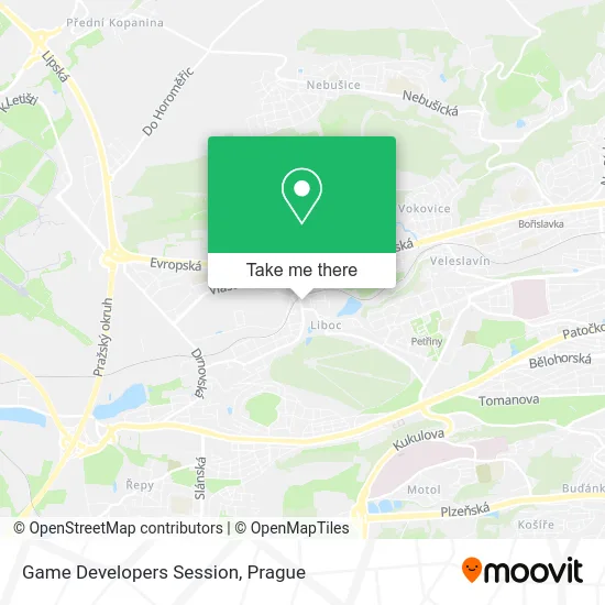 Карта Game Developers Session