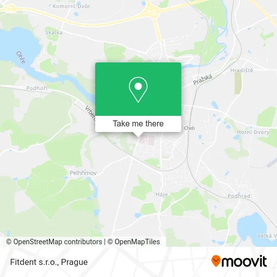 Карта Fitdent s.r.o.