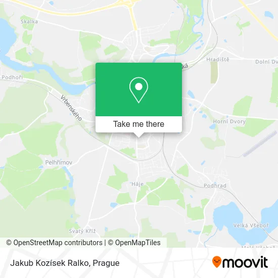 Карта Jakub Kozísek Ralko