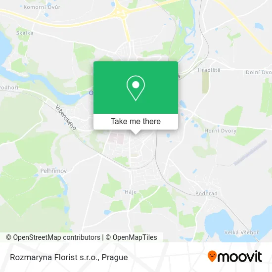 Карта Rozmaryna Florist s.r.o.