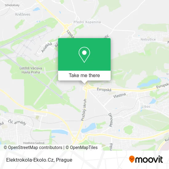 Карта Elektrokola-Ekolo.Cz