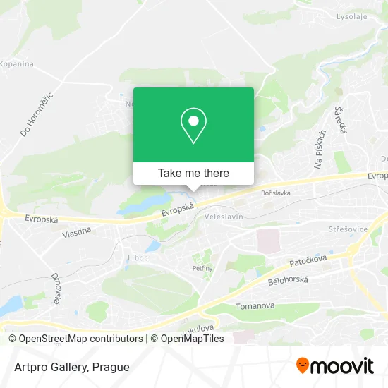 Artpro Gallery map