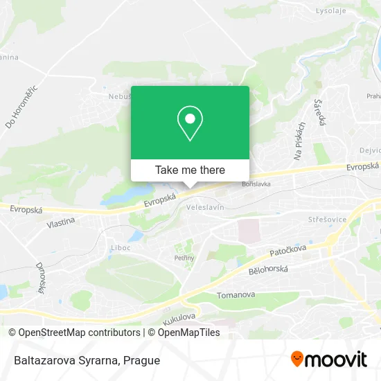 Карта Baltazarova Syrarna