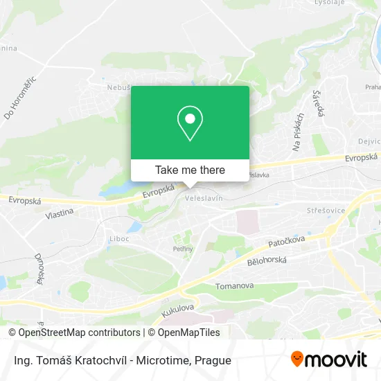 Карта Ing. Tomáš Kratochvíl - Microtime