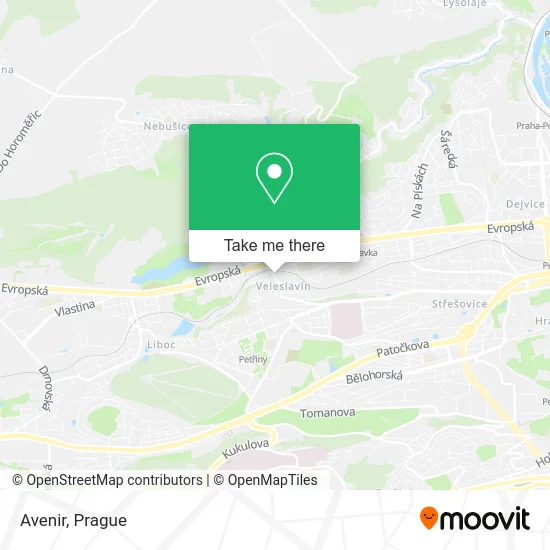 Avenir map