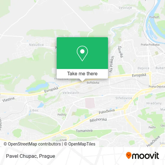 Карта Pavel Chupac