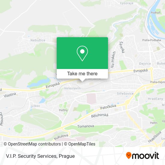 Карта V.I.P. Security Services