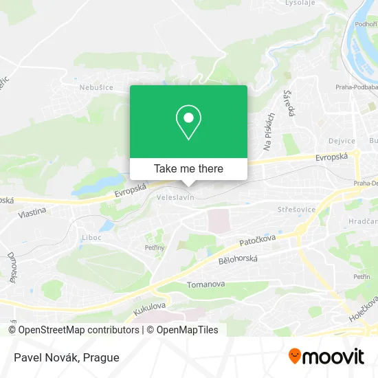 Карта Pavel Novák