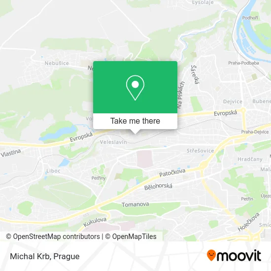 Карта Michal Krb