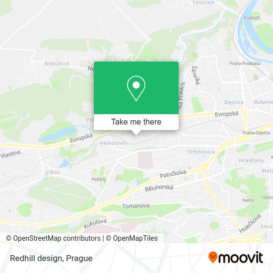 Карта Redhill design
