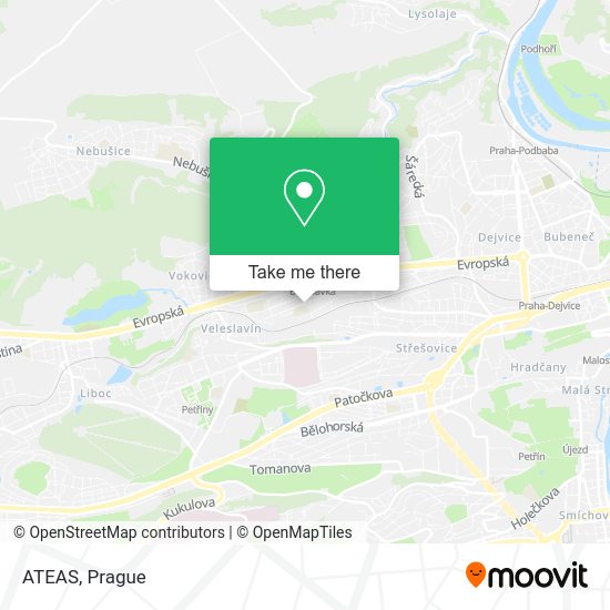 Карта ATEAS