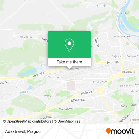 Карта Adaxtravel