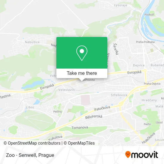 Карта Zoo - Senwell