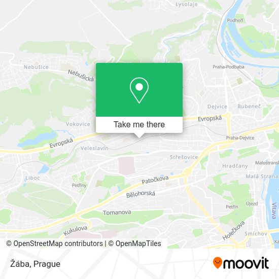 Карта Žába