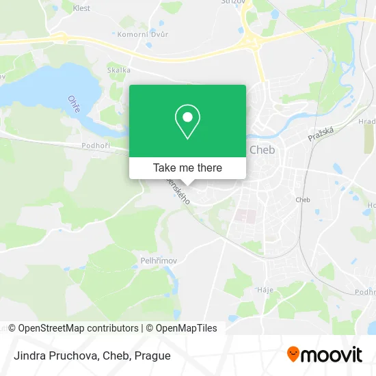 Карта Jindra Pruchova, Cheb