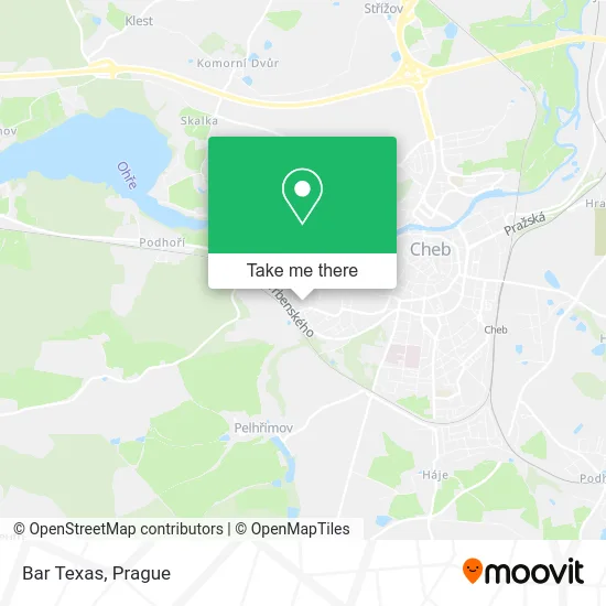 Карта Bar Texas