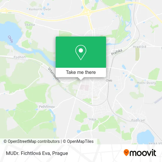 Карта MUDr. Fichtlová Eva