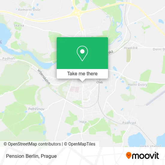 Карта Pension Berlin
