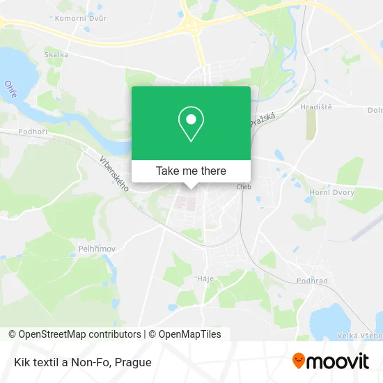 Карта Kik textil a Non-Fo